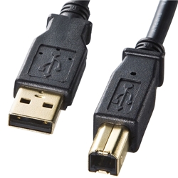 USB2.0ケーブル(ブラック・0.6m) KU20-06BKHK