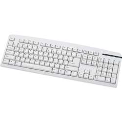 英語USBキーボード(ライトグレー) SKB-E1UN