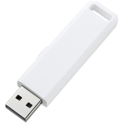 USB2.0メモリ(1GB・ホワイト) UFD-SL1GWN