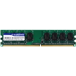 メモリモジュール 240Pin U-DIMM DDR2-533(PC2-4200) 1GB ブリスターパッケージ SP001GBLRU533S02