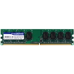 メモリモジュール 240Pin DIMM DDR2-800(PC2-6400) 1GB ブリスターパッケージ SP001GBLRU800S02