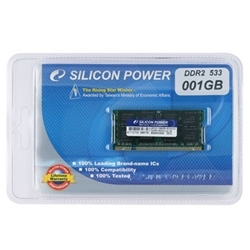 メモリモジュール 200Pin SO-DIMM DDR2-533(PC2-4200) 1GB ブリスターパッケージ SP001GBSRU533S02