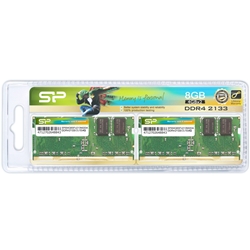 低電圧メモリモジュール 260Pin SO-DIMM DDR4-2133(PC4-17000) 4GB×2枚組 ブリスターパッケージ SP008GBSFU213N22DA