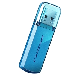 USBフラッシュメモリ HELIOS 101Series 8GB ブルー 永久保証 SP008GBUF2101V1B