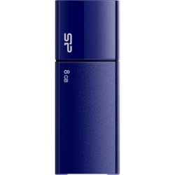 USB2.0フラッシュメモリ Ultima U05 Series 8GB ネイビー スライド式 SP008GBUF2U05V1D