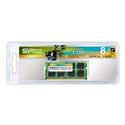 【1.35V低電圧メモリ】メモリモジュール 204Pin SO-DIMM DDR3-1600(PC3-12800) 8GB SP008GLSTU160N02DA