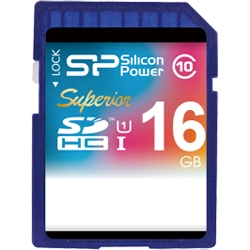 【UHS-1対応】SDHCカード 16GB Class10 プロモデル 読込90MB/s 書込45MB/s(最大値) SP016GBSDHCU1V10
