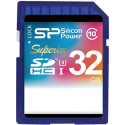 【UHS-1対応】SDHCカード 32GB Class10 UHS Class3 読込90MB/s 書込45MB/s(最大値) SP032GBSDHCU3V10