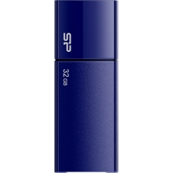 USB2.0フラッシュメモリ Ultima U05 Series 32GB ネイビー スライド式 SP032GBUF2U05V1D