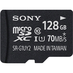 microSDXCメモリーカード Class10 (UHS-I) 128GB SR-128UY2A