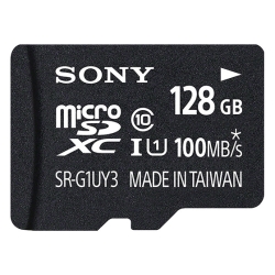 microSDXCメモリーカード Class10 (UHS-I) 128GB SR-128UY3A