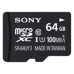 microSDXCメモリーカード Class10 (UHS-I) 64GB SR-64UY3A