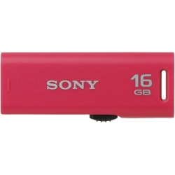 USB2.0対応 スライドアップ式ポケットビット 16GB ピンク キャップレス USM16GR P