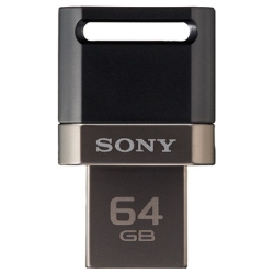 USB2.0対応 スマートフォン・タブレットにも使える64GB ブラック USM64SA1 B